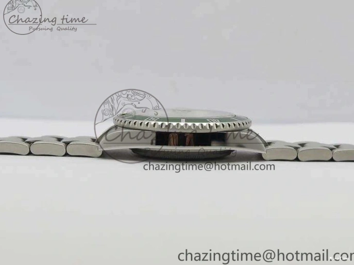 MiroTime 0106 Submariner 16610 LV Green No Rehaut Engraving JF 1:1 Best Edition On SS Bracelet SH ZeroBulk 3543